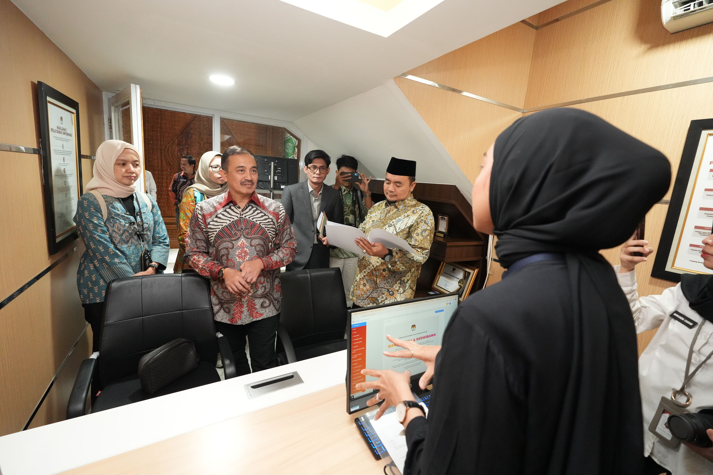 Visitasi Monitoring dan Evaluasi Keterbukaan Informasi Publik Tahun 2025